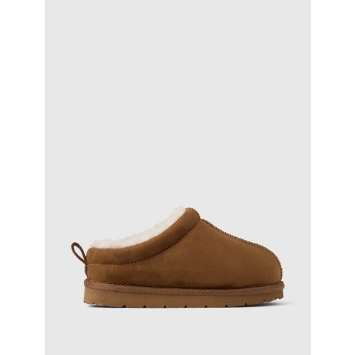 babyGap Cozy Clogs in cognac brown