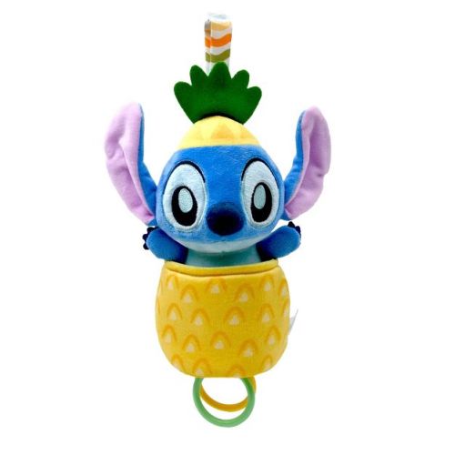 Disney Baby Stitch Pull Down Pineapple Ziggle Baby Activity Toy