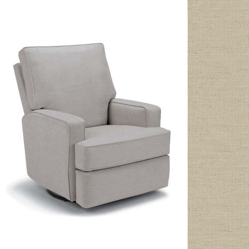 Storytime by Best Chairs Kersey Power Swivel Recliner  - Eggshell 28569