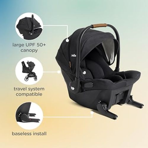 Joie Baby Mint Latch Baseless Infant Car Seat, Lightweight