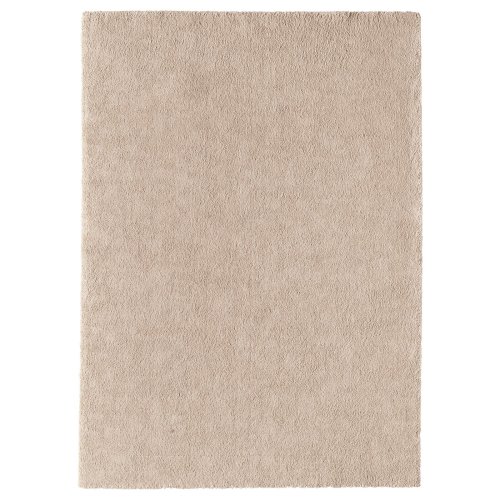STOENSE Rug, low pile - off-white 170x240 cm