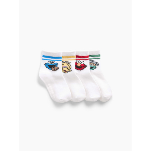 Baby & Toddler Sesame Street Socks (4-Pack)