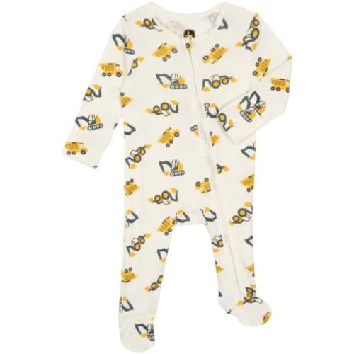 John Deere Baby Boy or Girl Zip-Up Footed Sleep N Play Newborn