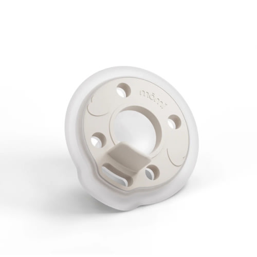 babypace breast-like pacifier 0-12 mo single - pearl | mōmi