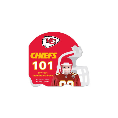 Kansas City Chiefs Red 101: My First Text Children's Book - 7748025