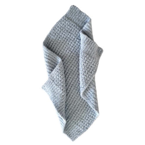 Phufy® Bliss Waffle Mini Blanket, Baby Blue