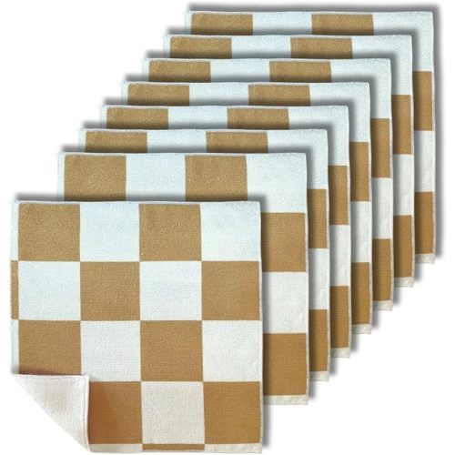 Microfiber Cleaning Cloths 13x13 – Lint-Free, Streak-Free Reusable Towels for Kitchen, Glass, Bathroom & Car | Cloak & Sage