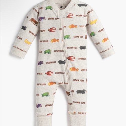 One-Piece Baby Pajamas - Organic Baby Clothes - Monica + Andy
