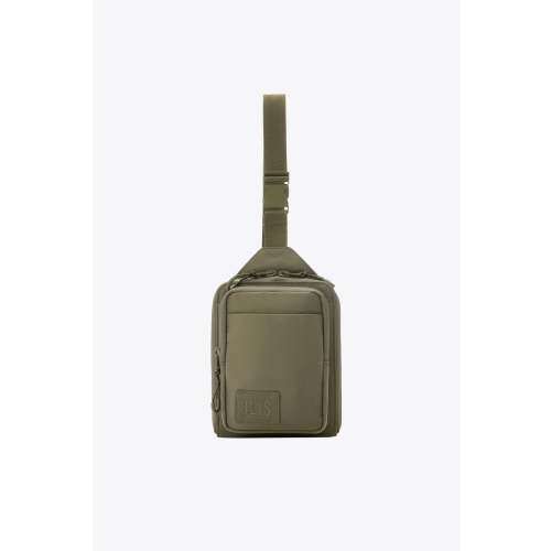 BÉIS 'The Sport Sling' in Olive - Olive Green Crossbody Sling Bag & Belt Bag