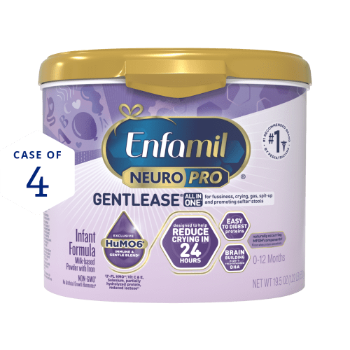 Enfamil® NeuroPro® Gentlease® Infant Formula - Powder - 19.5 oz Tub (Case of 4) - Online | Enfamil
