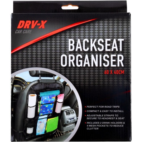 DV-X Car Backseat Organiser