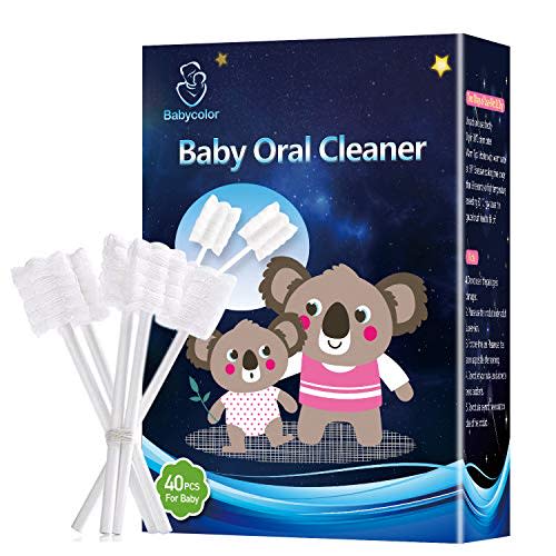 Baby & Infant Toothbrush & Tongue Cleaner - 36 Pcs + 4 Free, Dental Care for 0-36 Months