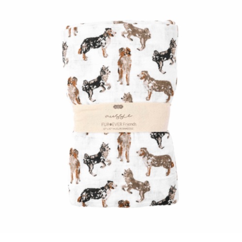 Aussie Swaddle Blanket | Mud Pie