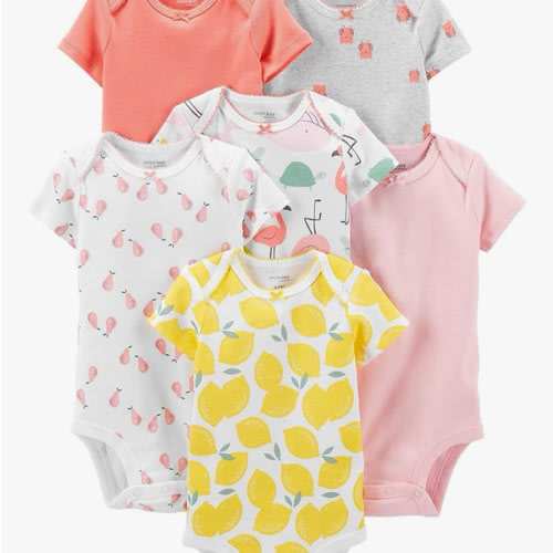 Simple Joys by Carter's Baby Girls' 6-Pack Sleeveless Bodysuit
