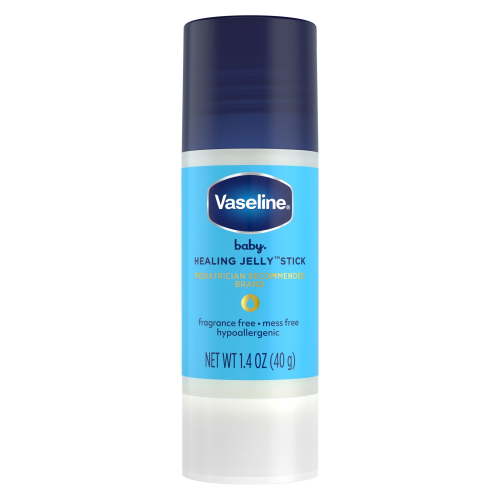 Vaseline Baby Healing Jelly Stick For Preventing & Treating Diaper Rash, 100% White Petrolatum Skin Protectant With A Hypoallergenic, Pediatrician-Recommended Formula, 1.4 oz 1 Count HSA/FSA Eligible