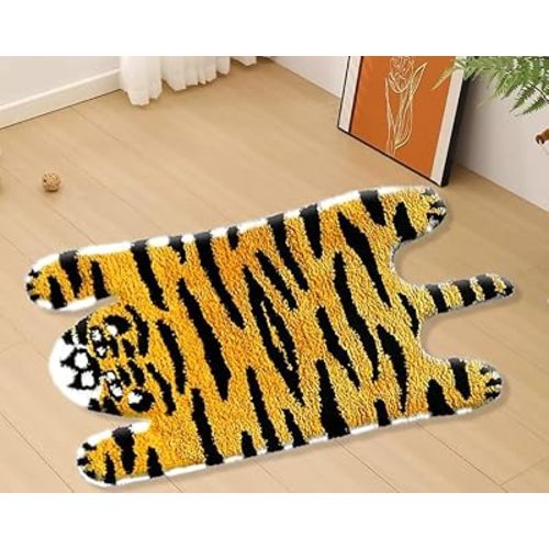 Tiger Shaped Rug