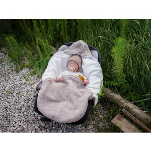 Winter/Autumn Baby Car Seat Wrap | Boiled Wool Wrap | Maxi Cosi Blanket | Warm Car Blanket | Baby Shower Gift