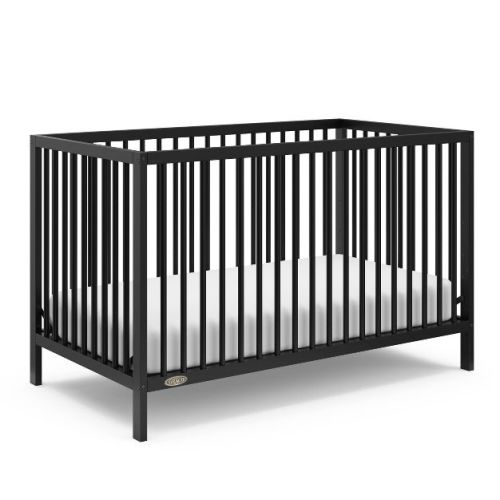 Graco Teddi 5-in-1 Convertible Crib - Black