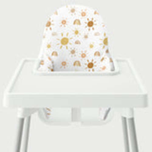 Highchair Cushion Cover - Solid White – Yeah Baby Goods
