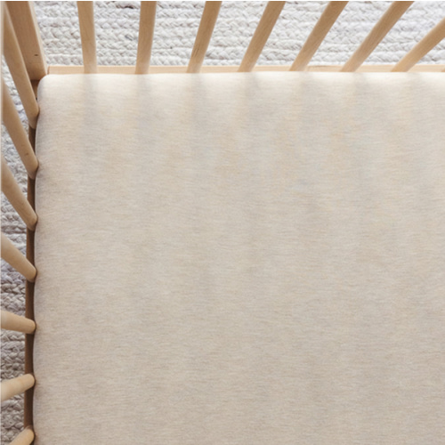 Flax Crib Sheet