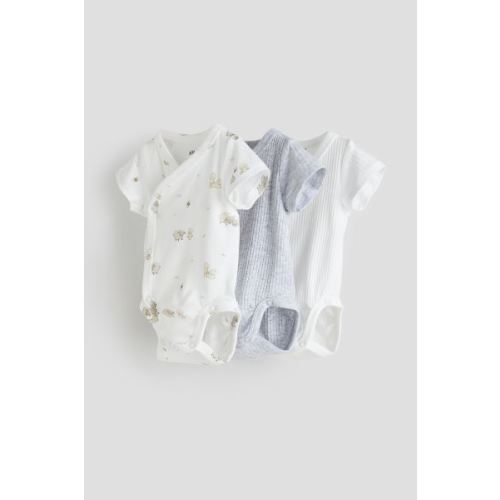 3-pack Wrapover Bodysuits