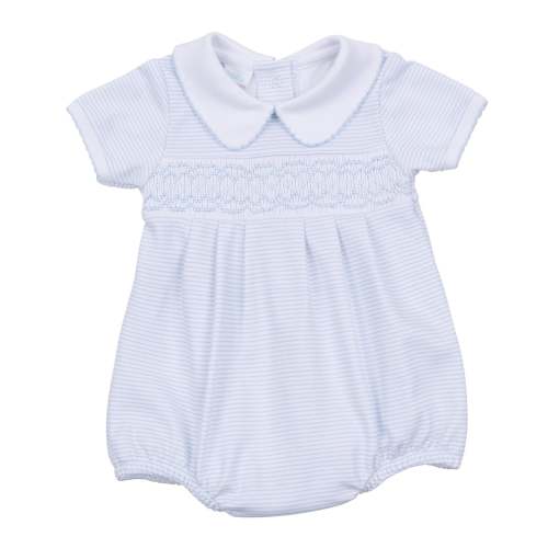 Cotton Smocked Bubble