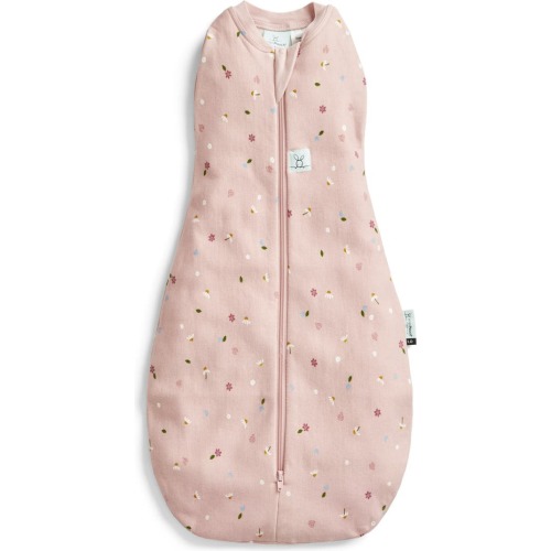ergoPouch 0.2 TOG Organic Cotton Cocoon Swaddle Sack, Daisies