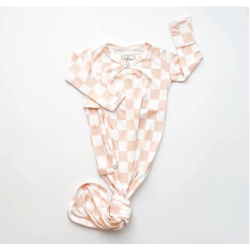 Kimono Knotted Gown in Wells