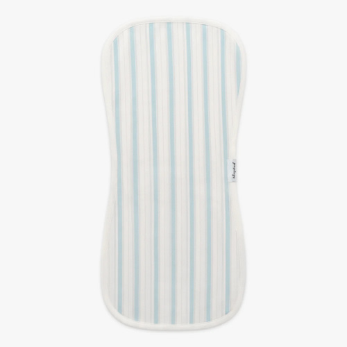 Seaside Stripes Burp Cloth - Ocean