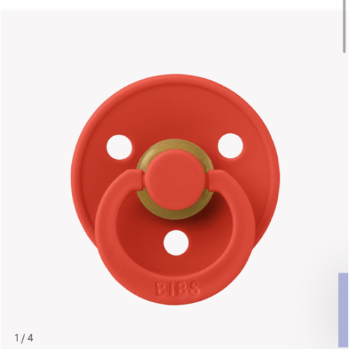 BIBS Latex Colour Pacifier - Candy Apple – Bibsworld store US