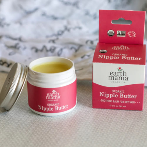 Organic Nipple Butter Breastfeeding Cream | Earth Mama
