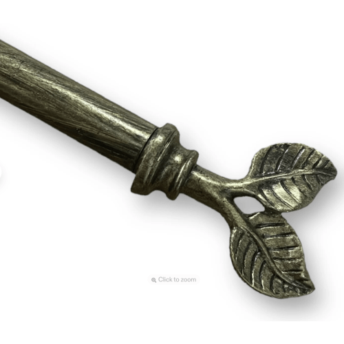 Leaf Curtain Rods, Adjustable Poles