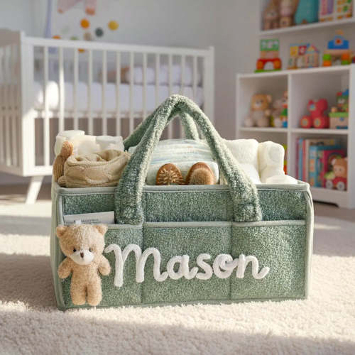 K&C - Personalized Baby Storage Basket