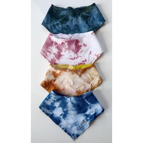 Dyed Bandana Bib
