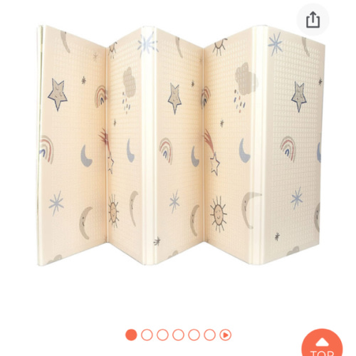 Reversible Floor Mat | Rainbows & Sky