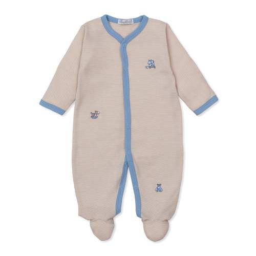 Vintage Toy Fun Stripe Footie