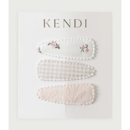 3-Pack Hair Clip Set