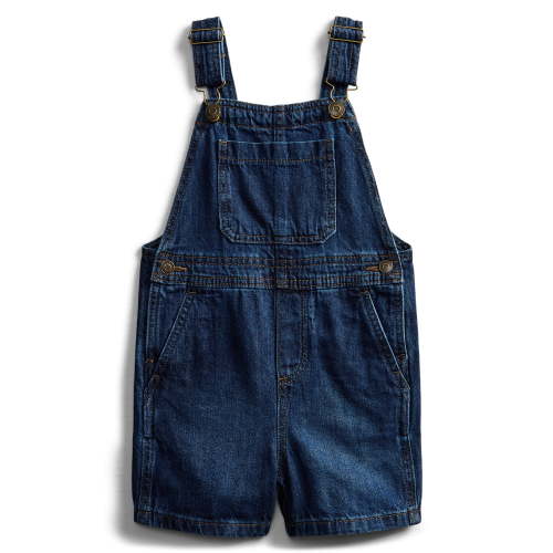 Wonder Nation Toddler Boys Denim Shortalls, Sizes 12M-5T