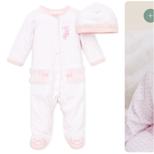 Prima Ballerina Footed One-Piece And Hat