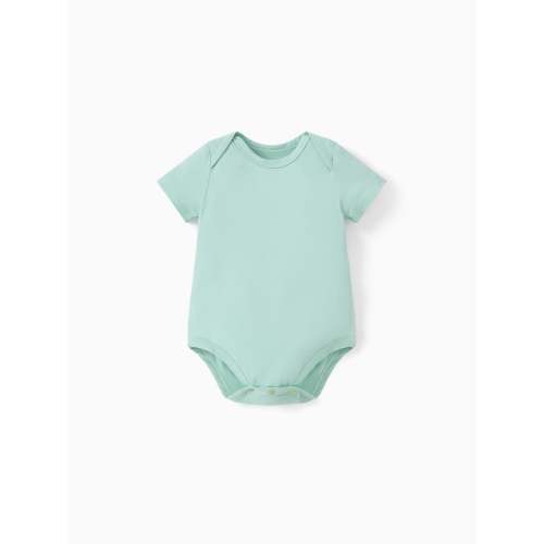 Bamboo Baby Boy/Girl Casual Romper Green