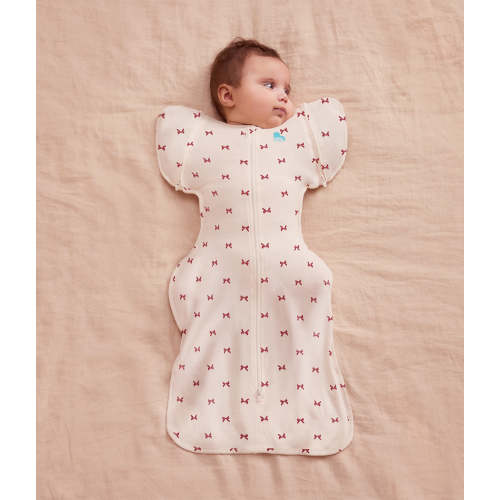 Swaddle Up™ 2-in-1 Transition Bag 1.0 TOG Cotton Cream Bows