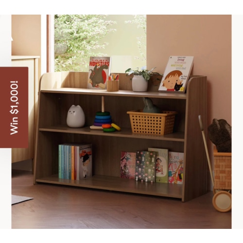 Babyletto Kids Melo Montessori-Inspired Bookcase