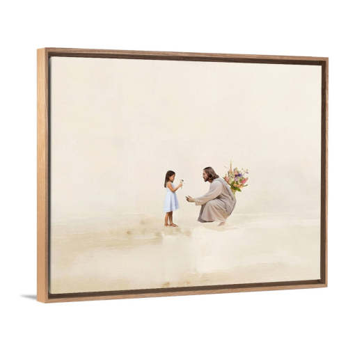 Better Together/Brunette Girl - Canvas