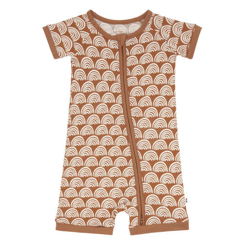 Rust Rainbows Shorty Zippy - Little Sleepies