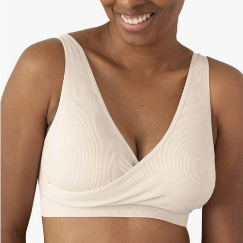 Kindred Bravely Sublime Adjustable Crossover Nursing Bra for Breastfeeding | Wireless Maternity