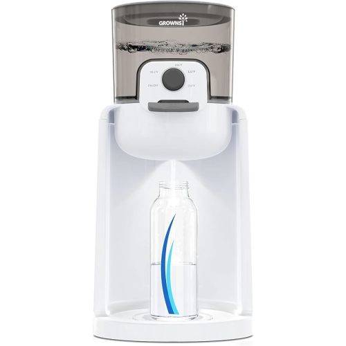 Grownsy Instant Baby Bottle Warmer with Night Light, Precise 4-Temp Control