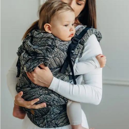 LennyUpGrade PRO Carrier, Standard Size, jacquard weave 100% cotton - WILD SOUL - COCOON