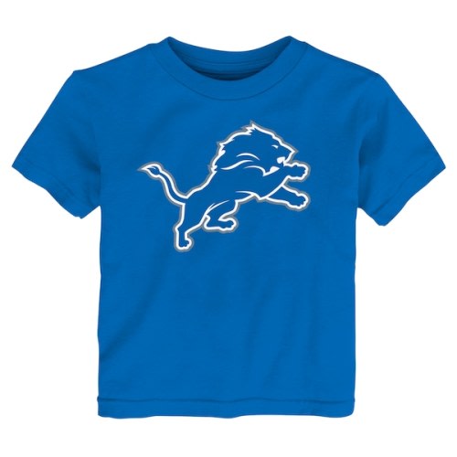 Infant Detroit Lions Blue Primary Logo T-Shirt