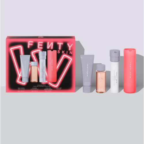 Skincare Lov'rs Cleanser, Toner, SPF Moisturizer + Collector's Case | Fenty Skin