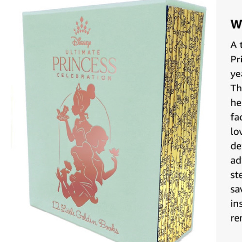 Ultimate Princess Boxed Set of 12 Little Golden Books (Disney Princess)